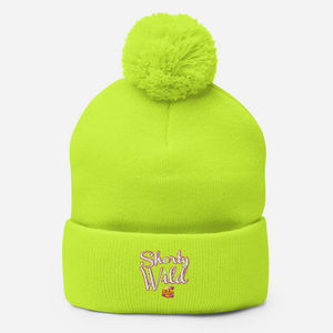 Shorty Wild Pom-Pom Beanie