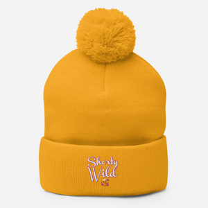 Shorty Wild Pom-Pom Beanie
